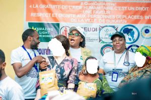 Une assistance en kits hygiéniques, vivres et non-vivres en faveur des survivants des VBG et des déplacés de guerre