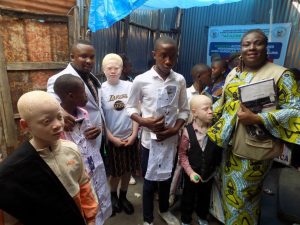 AFADRE Asbl apporte une assistance aux enfants orphelins vivant avec handicap et aux enfants albinos